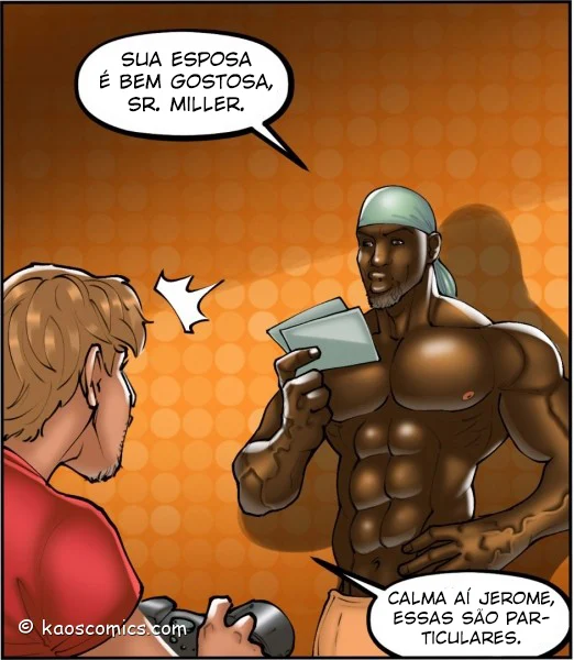 Esposa Adúltera Fode com Jardineiros Negros - HQ Porno Explícita