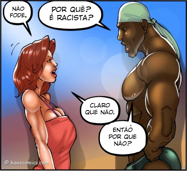 Esposa Adúltera Fode com Jardineiros Negros - HQ Porno Explícita