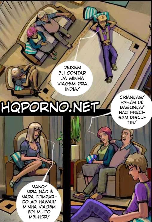 Hentai Incesto Pornô: Família Safada nos Quadrinhos Eróticos Mais Quentes