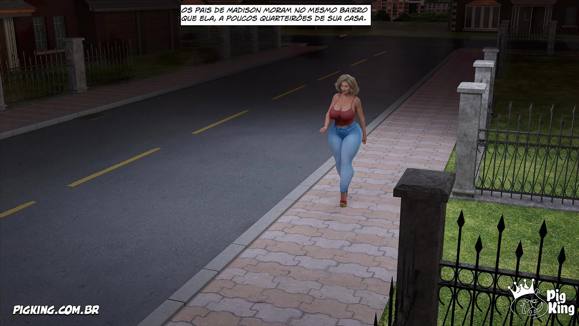 Quadrinhos Eróticos 3D: Madison 29 e seu Pai Louco em Cenas Explícitas Quadrinhos Eróticos 3D: Madison 29 e seu Pai Louco em Cenas Explícitas