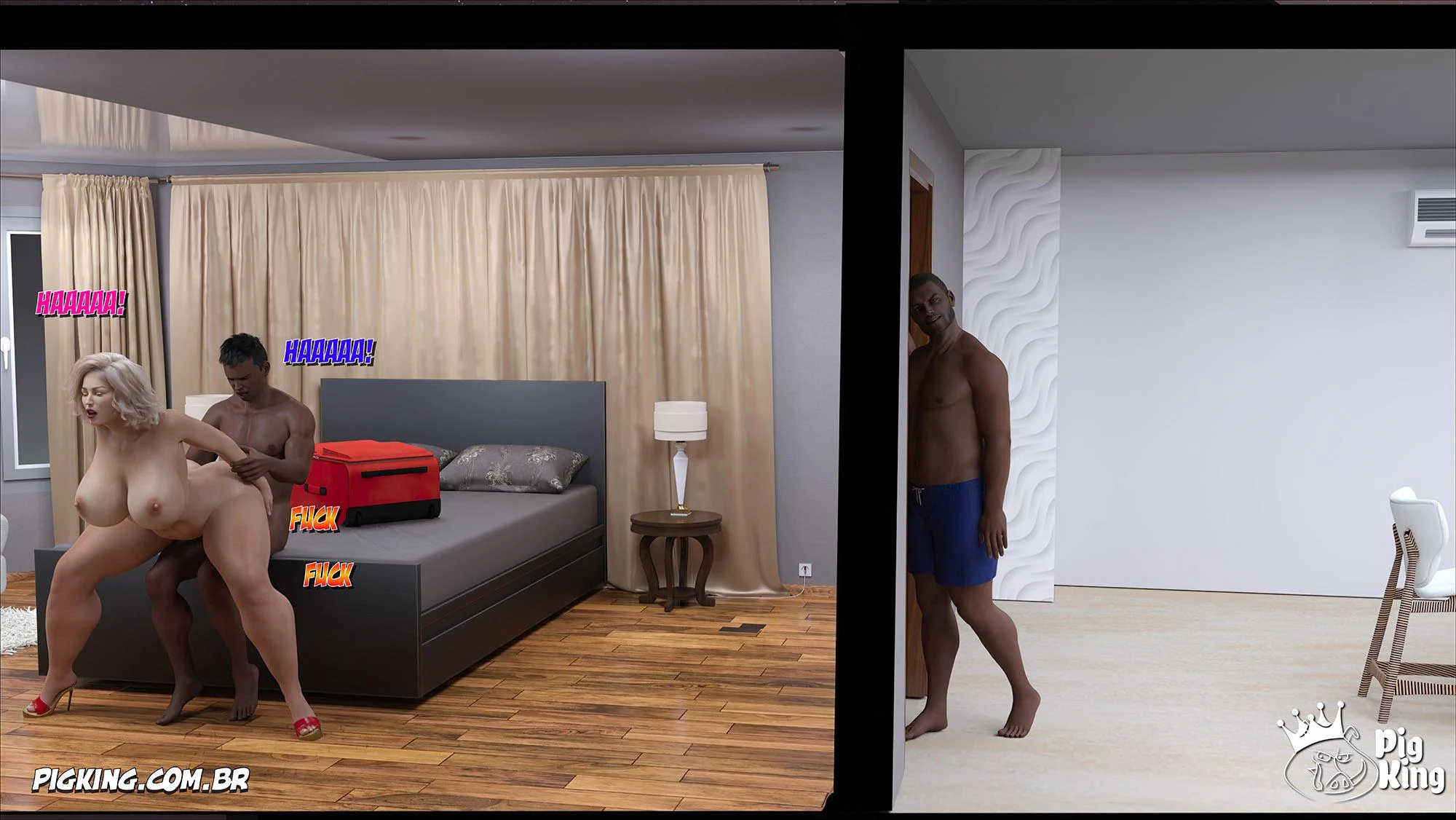 Quadrinhos Eróticos 3D: Madison 29 e seu Pai Louco em Cenas Explícitas Quadrinhos Eróticos 3D: Madison 29 e seu Pai Louco em Cenas Explícitas