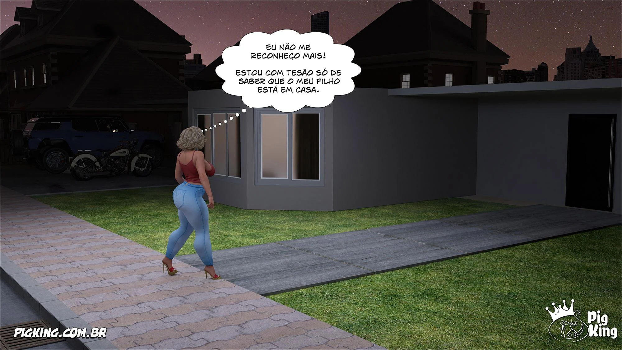 Quadrinhos Eróticos 3D: Madison 29 e seu Pai Louco em Cenas Explícitas Quadrinhos Eróticos 3D: Madison 29 e seu Pai Louco em Cenas Explícitas