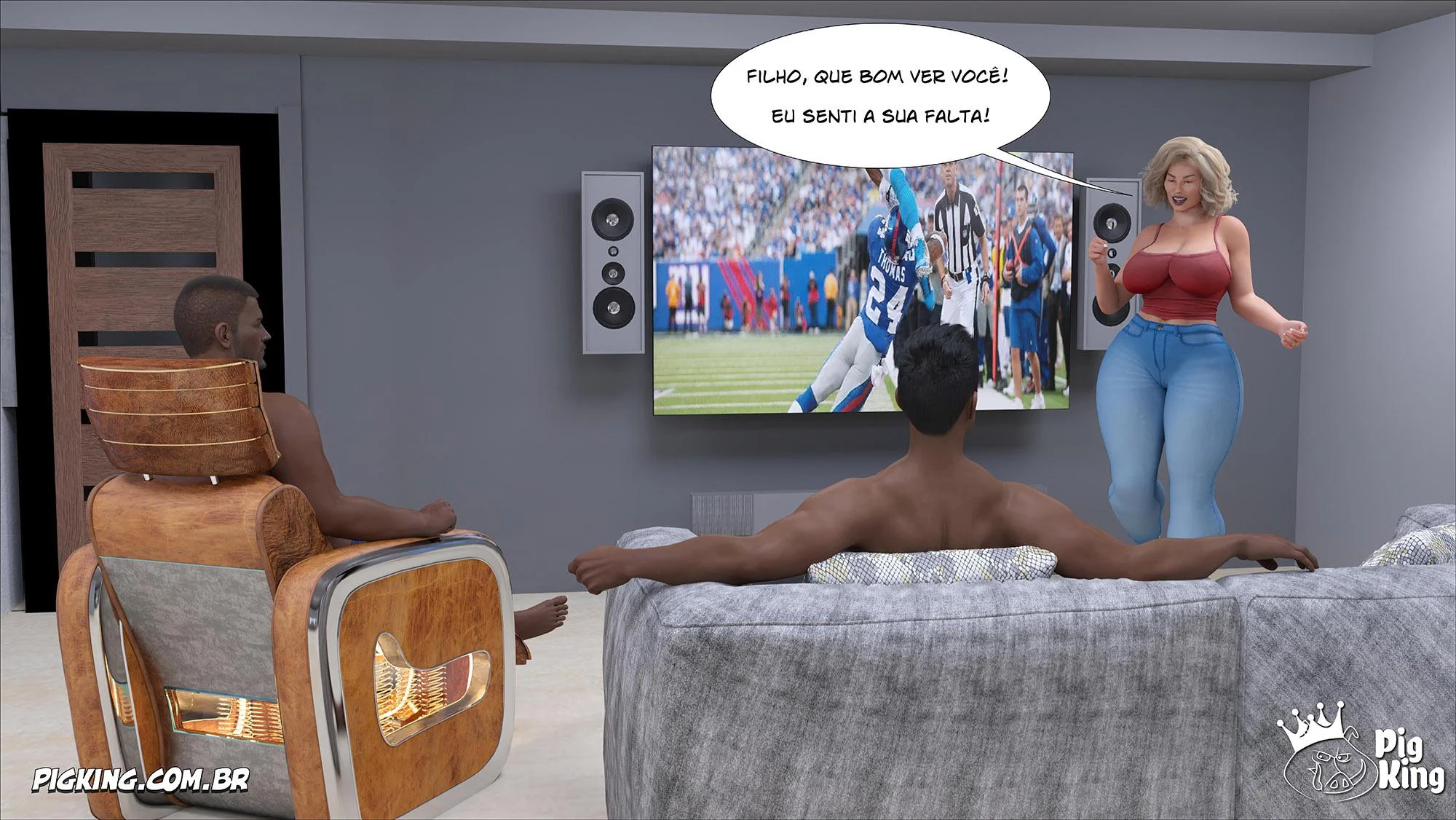 Quadrinhos Eróticos 3D: Madison 29 e seu Pai Louco em Cenas Explícitas Quadrinhos Eróticos 3D: Madison 29 e seu Pai Louco em Cenas Explícitas