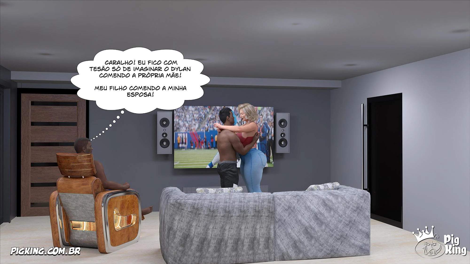 Quadrinhos Eróticos 3D: Madison 29 e seu Pai Louco em Cenas Explícitas Quadrinhos Eróticos 3D: Madison 29 e seu Pai Louco em Cenas Explícitas
