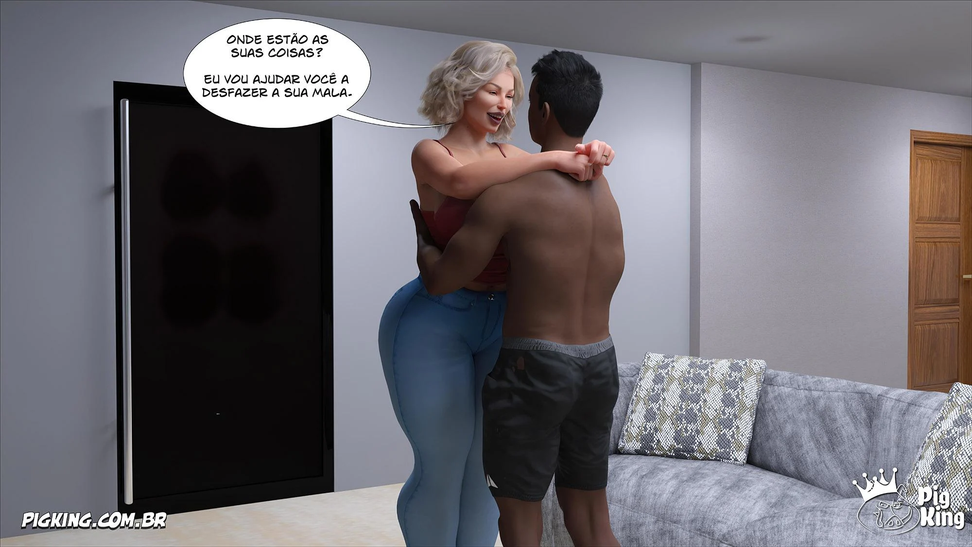Quadrinhos Eróticos 3D: Madison 29 e seu Pai Louco em Cenas Explícitas Quadrinhos Eróticos 3D: Madison 29 e seu Pai Louco em Cenas Explícitas