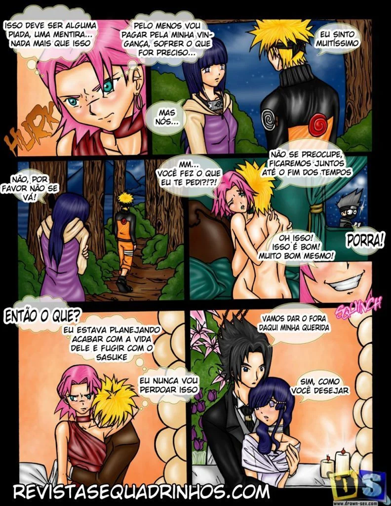 Naruto Shippuden Explícito: Hentai Ardente com Cenas Proibidas dos Ninjas
