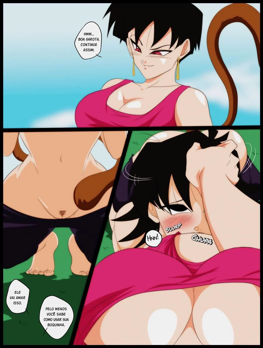 Saiyajins Virgens: Gine e Seripa em Orgasmos Explícitos no Universo Dragon Ball