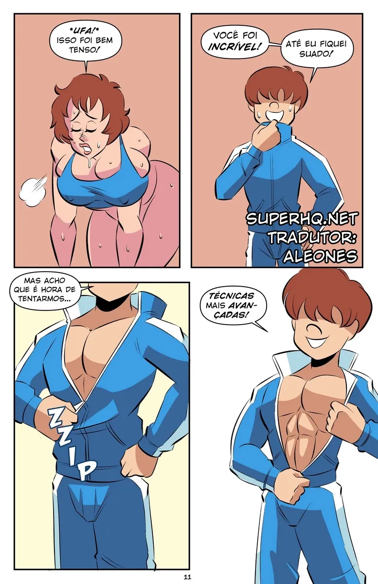 Treino Explícito no Dia das Mães: HQ Pornô com Fodas Intensas Treino Explícito no Dia das Mães: HQ Pornô com Fodas Intensas
