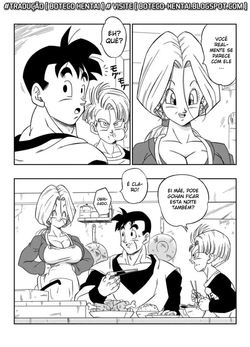 Pecados Carnais: Gohan Fode a Gostosa da Bulma em HQ Proibida Pecados Carnais: Gohan Fode a Gostosa da Bulma em HQ Proibida