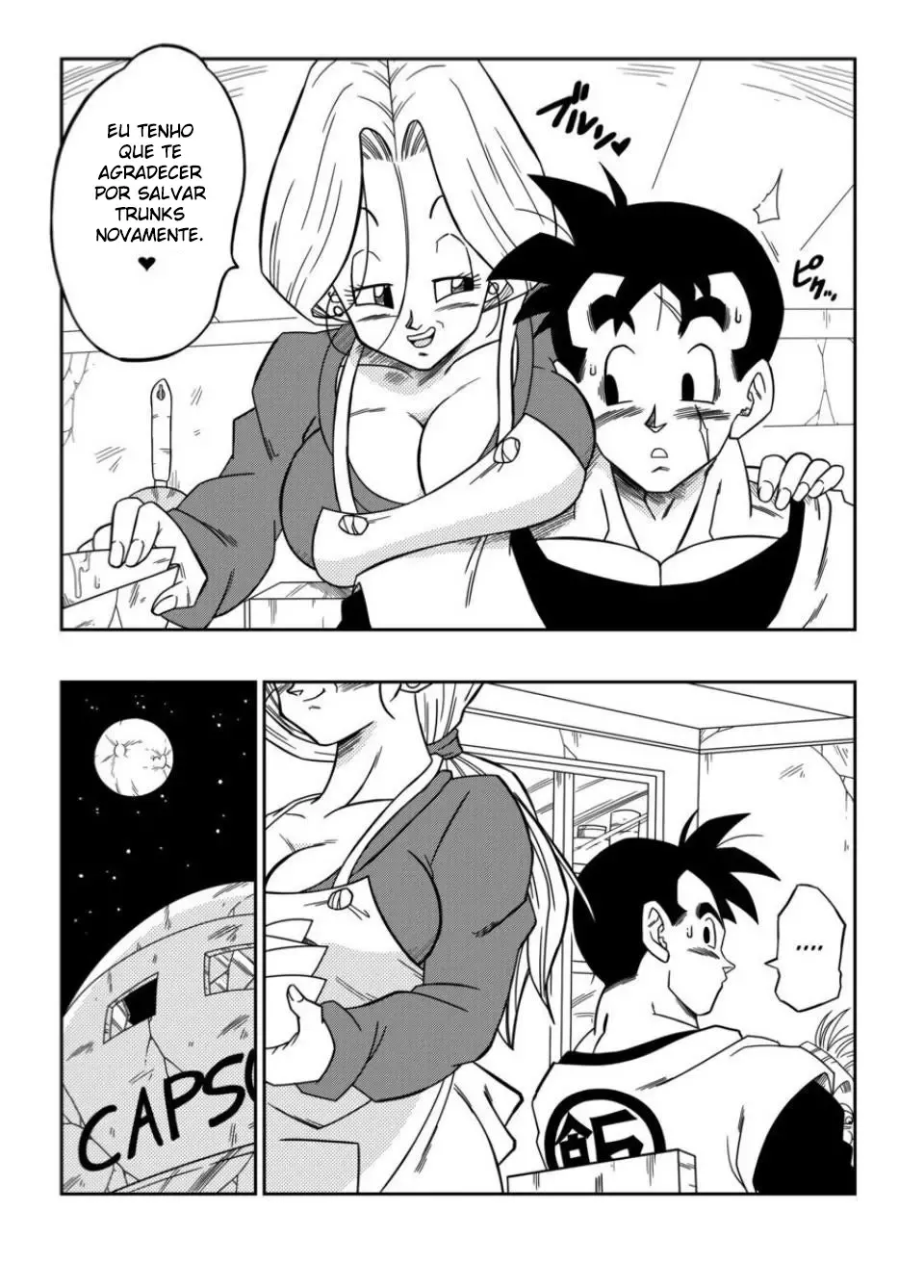 Pecados Carnais: Gohan Fode a Gostosa da Bulma em HQ Proibida Pecados Carnais: Gohan Fode a Gostosa da Bulma em HQ Proibida