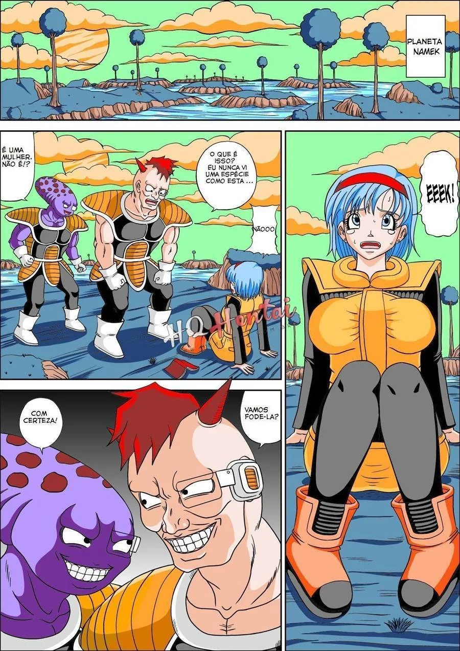 Foda Explícita: Gohan Come a Mai em HQ Proibida de Dragon Ball