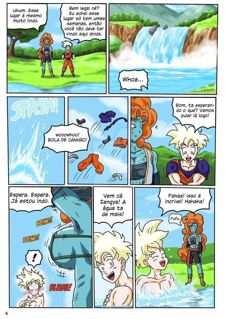 Quadrinhos Eróticos de Dragon Ball: Gohan e Zangya em Sexo Explícito Quadrinhos Eróticos de Dragon Ball: Gohan e Zangya em Sexo Explícito