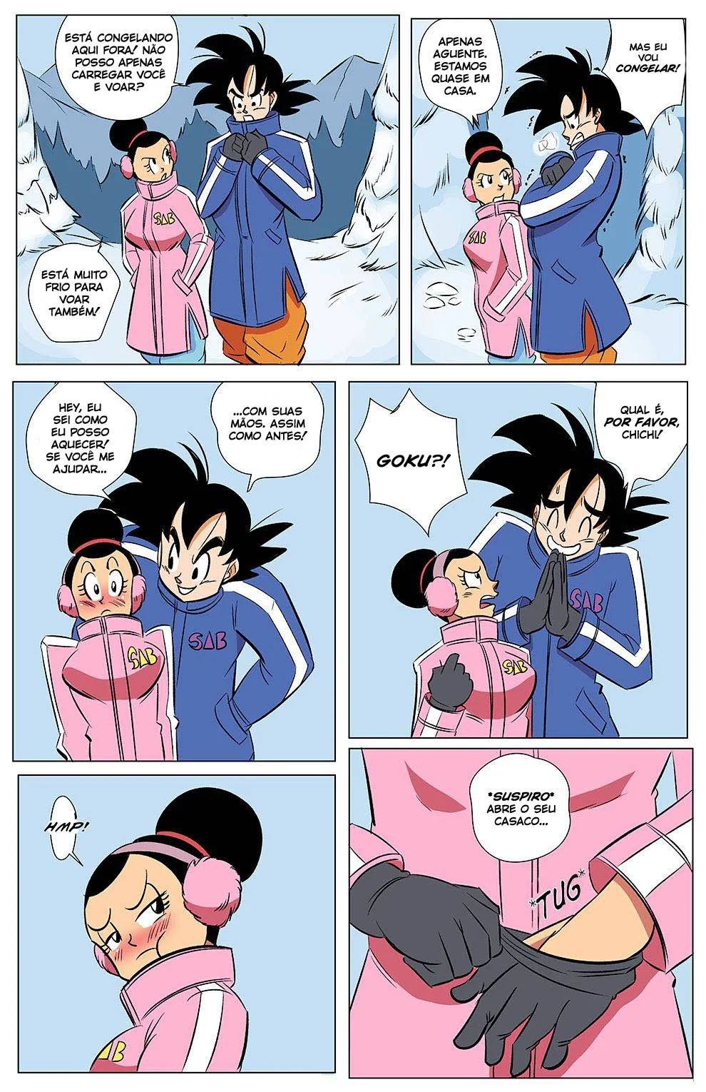Goku e Chichi: Sexo Explícito em Quadrinhos Proibidos de Dragon Ball