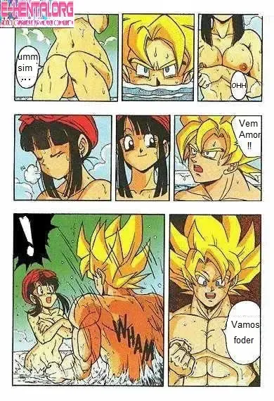 Goku Arromba a Xota da Chichi com Raio do Pica Duríssima Goku Arromba a Xota da Chichi com Raio do Pica Duríssima