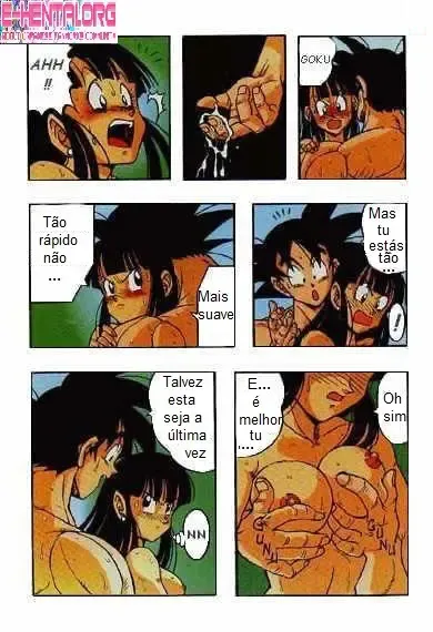 Goku Arromba a Xota da Chichi com Raio do Pica Duríssima Goku Arromba a Xota da Chichi com Raio do Pica Duríssima