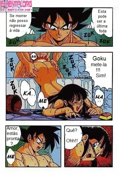 Goku Arromba a Xota da Chichi com Raio do Pica Duríssima Goku Arromba a Xota da Chichi com Raio do Pica Duríssima