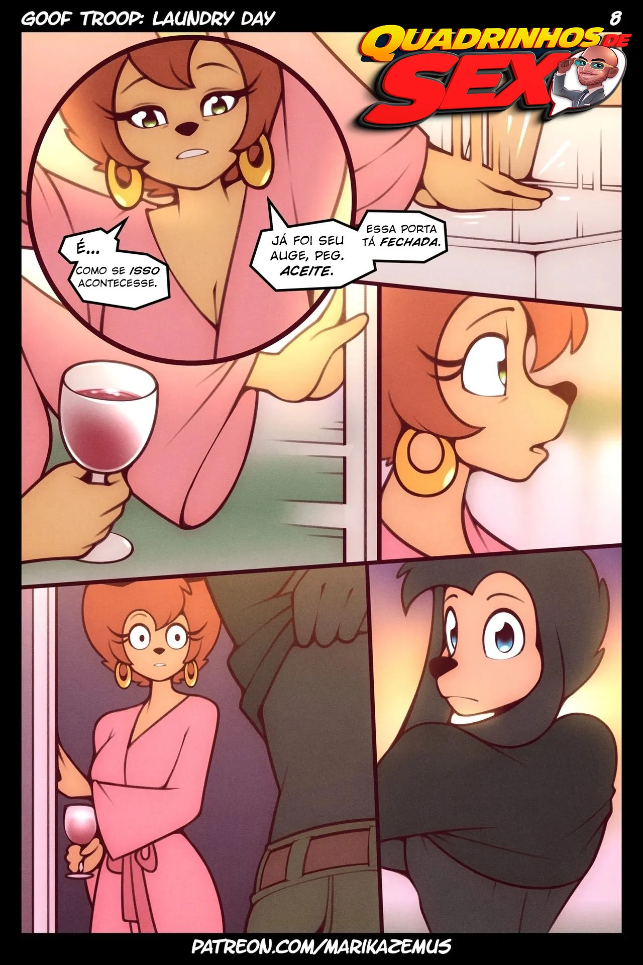 Aventura Erótica na Lavanderia: Sexo Explícito com Personagens Clássicos