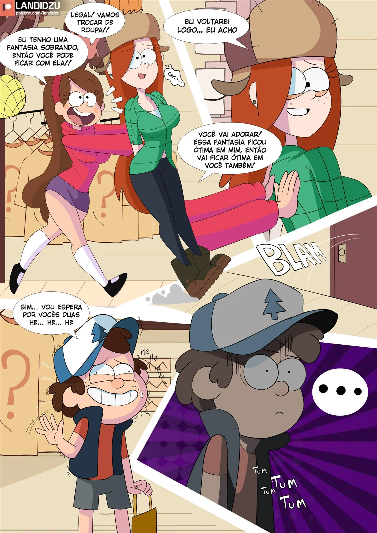 Uns Doces ou um Trato Erótico - HQ Quente da Gravity Falls Uns Doces ou um Trato Erótico - HQ Quente da Gravity Falls