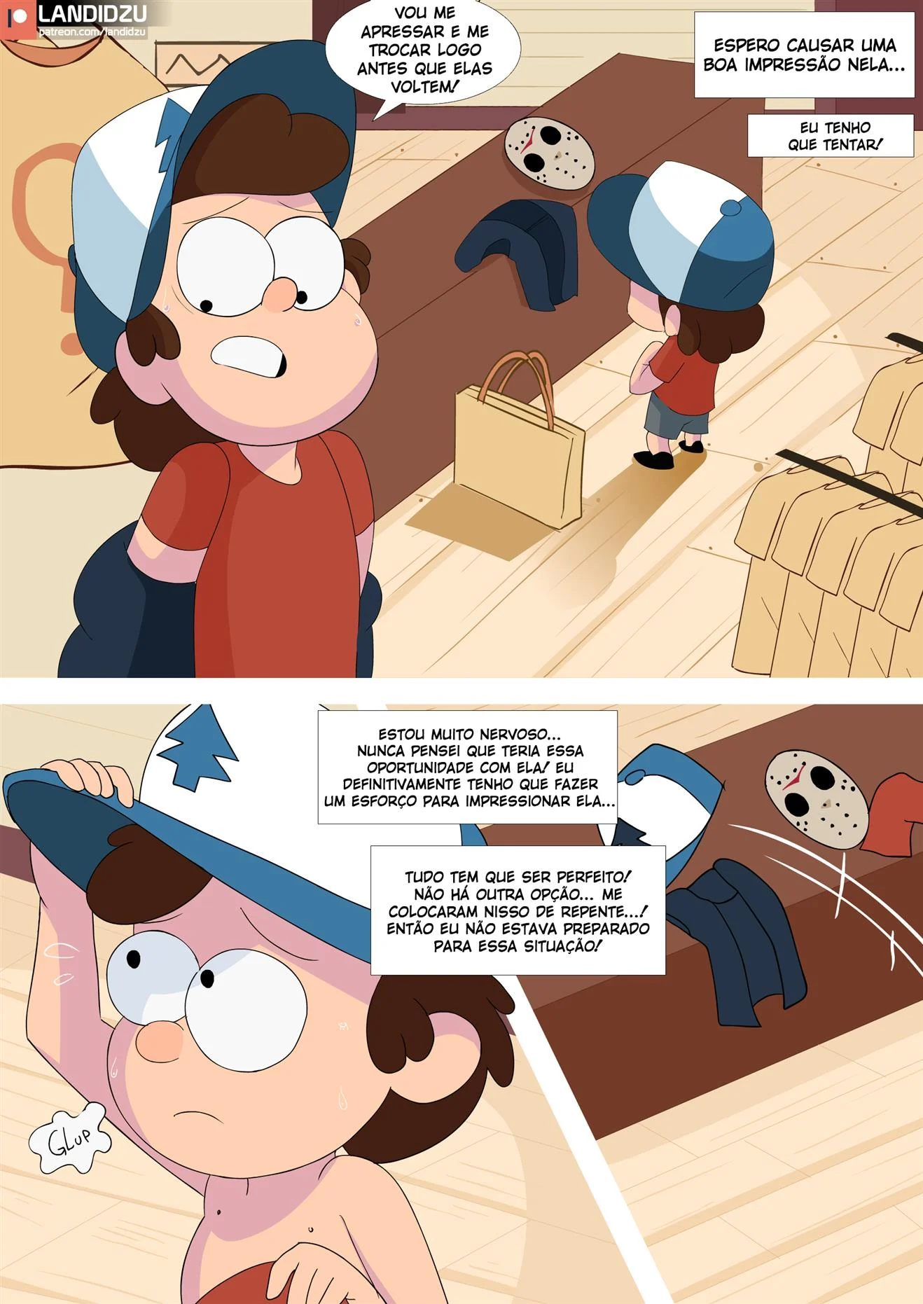 Uns Doces ou um Trato Erótico - HQ Quente da Gravity Falls