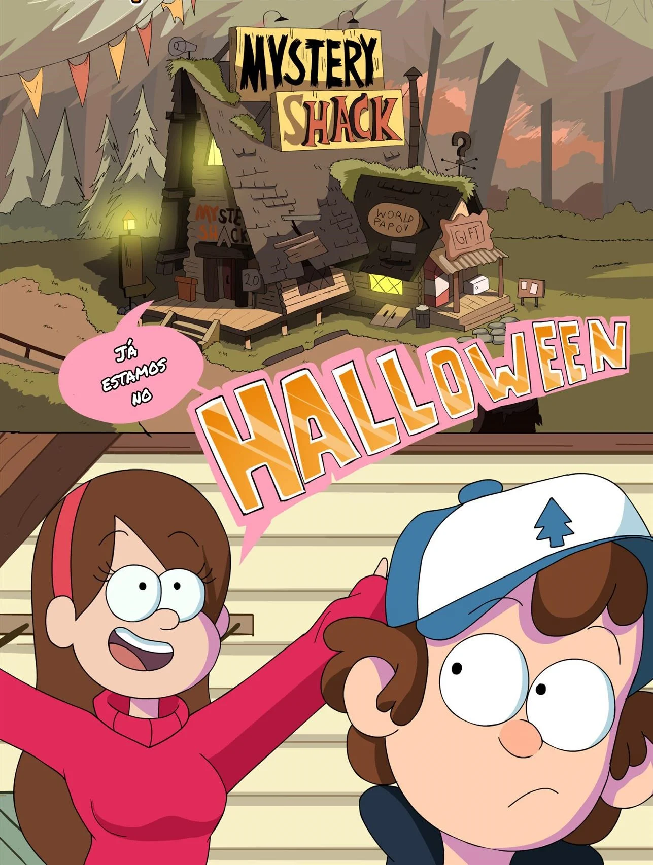 Uns Doces ou um Trato Erótico - HQ Quente da Gravity Falls Uns Doces ou um Trato Erótico - HQ Quente da Gravity Falls