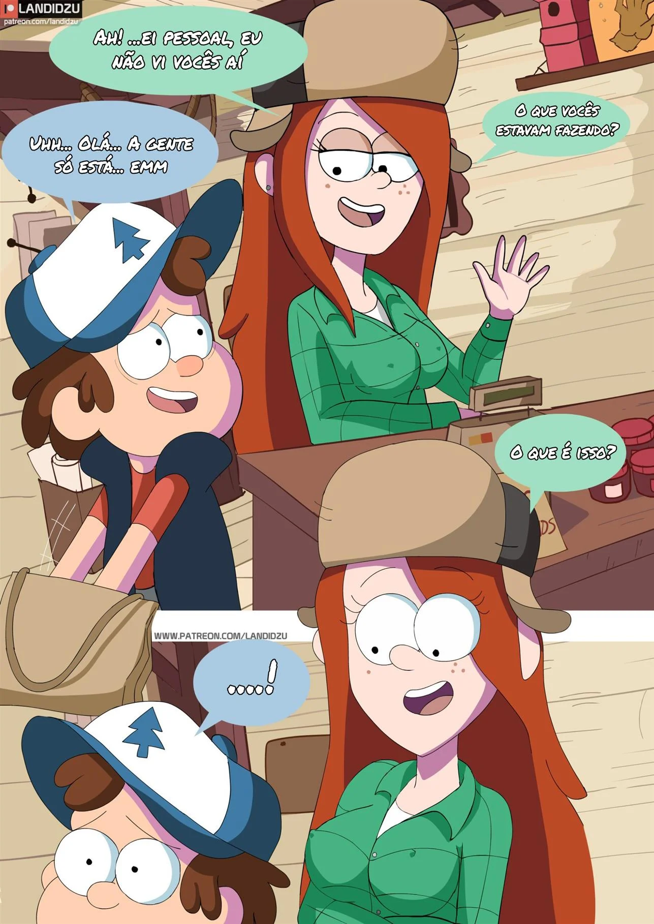 Uns Doces ou um Trato Erótico - HQ Quente da Gravity Falls Uns Doces ou um Trato Erótico - HQ Quente da Gravity Falls