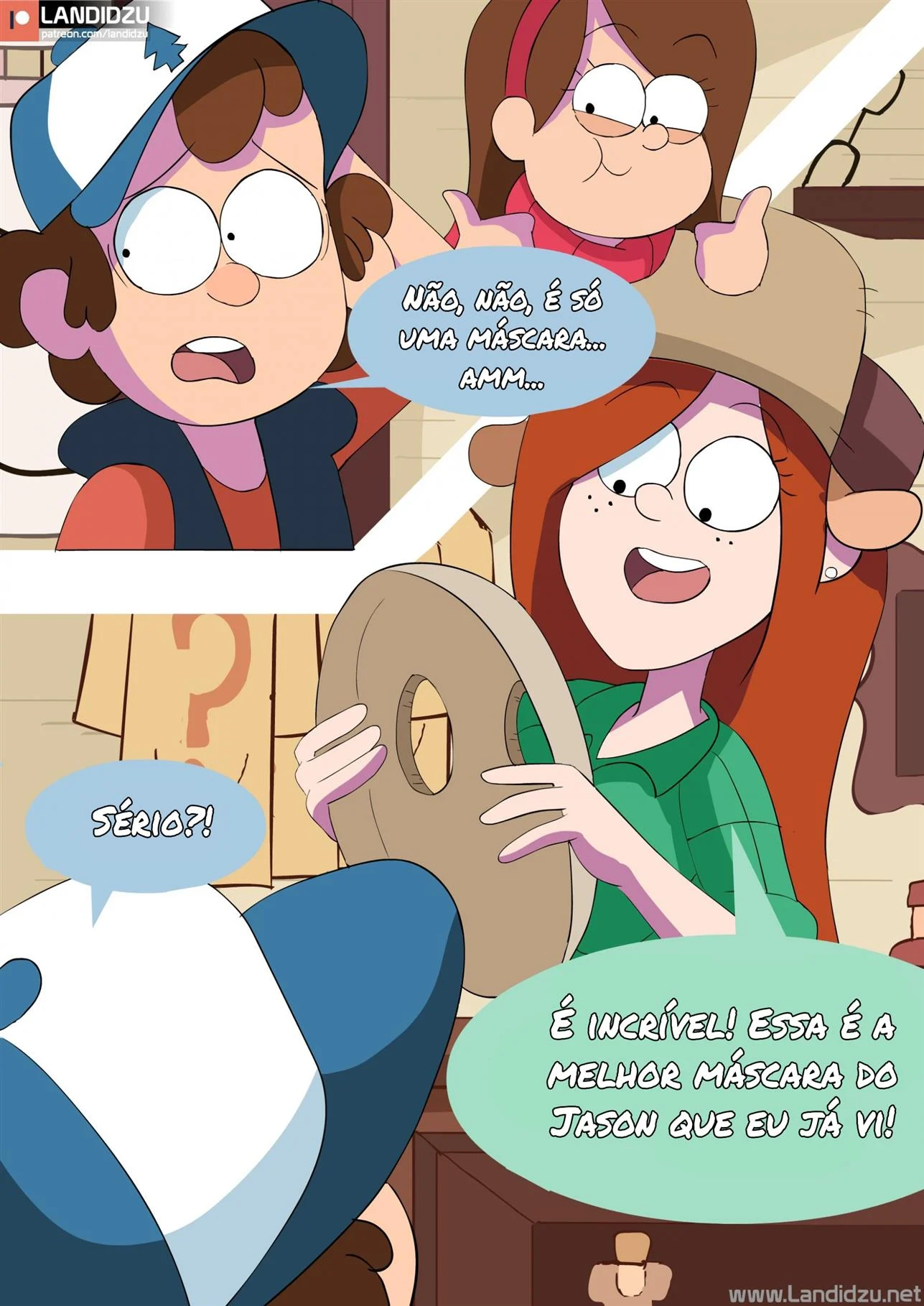 Uns Doces ou um Trato Erótico - HQ Quente da Gravity Falls Uns Doces ou um Trato Erótico - HQ Quente da Gravity Falls