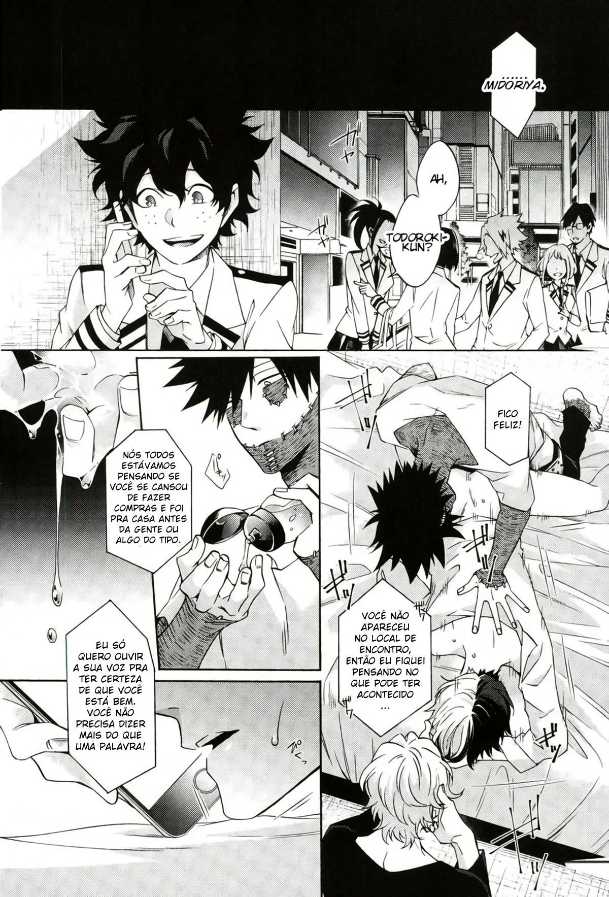 Como Satisfazer um Alfa de Papel Machê: Hentai Explícito de Boku no Hero