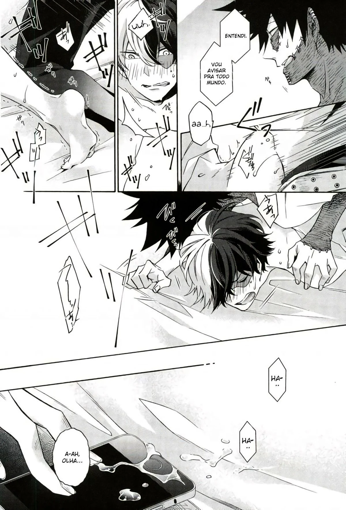Como Satisfazer um Alfa de Papel Machê: Hentai Explícito de Boku no Hero