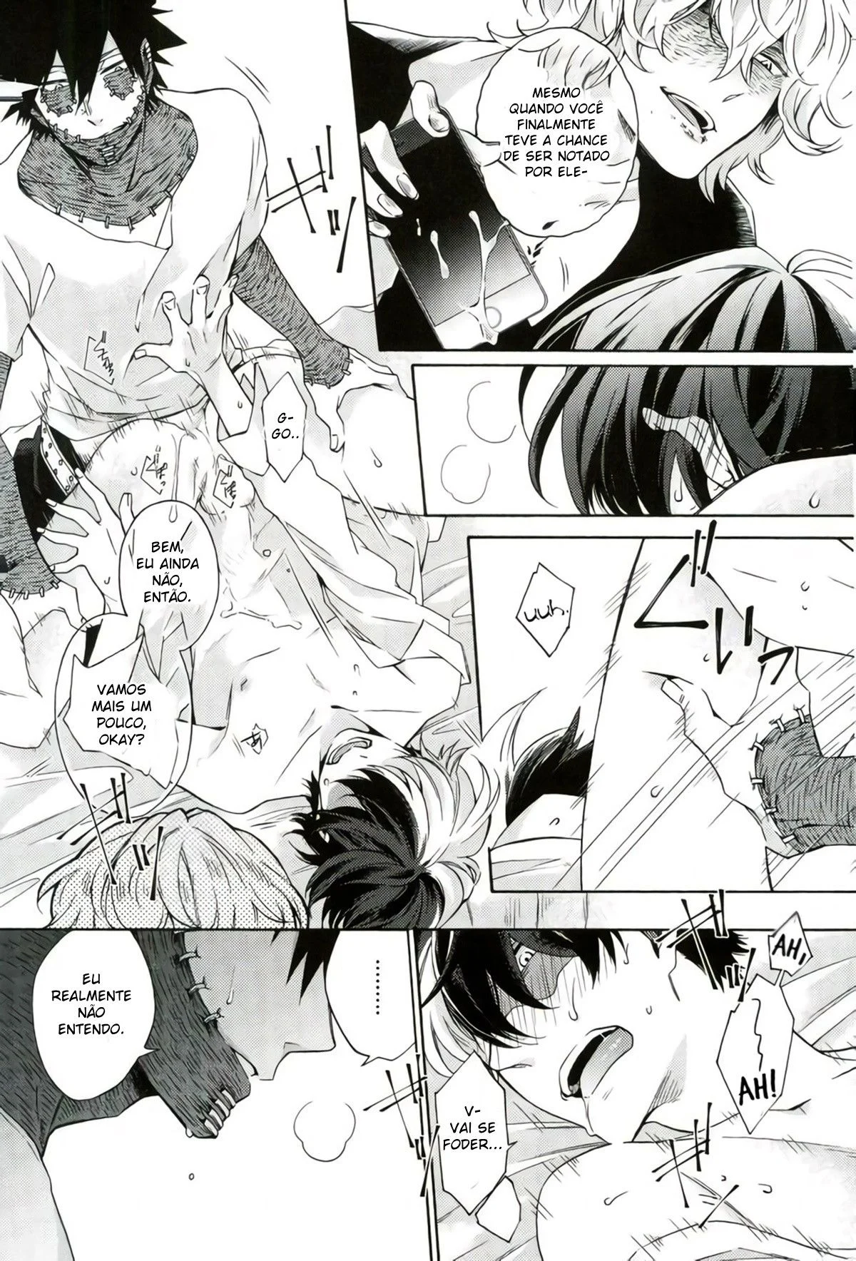 Como Satisfazer um Alfa de Papel Machê: Hentai Explícito de Boku no Hero