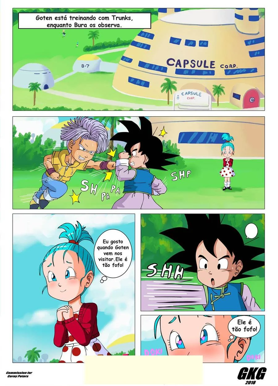 Cena Erótica Explícita: Goten e Bra na Mais Quente Aventura de Dragon Ball