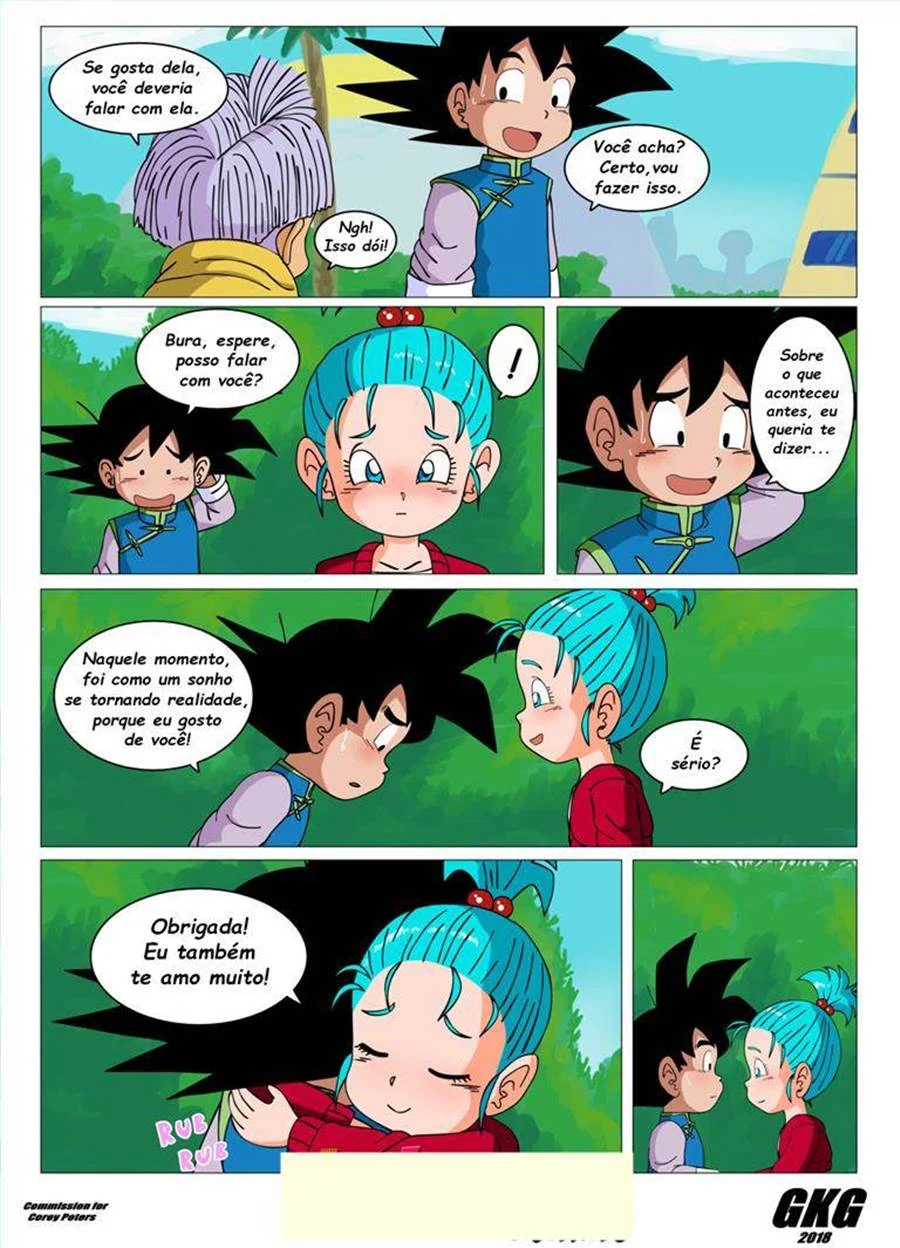 Cena Erótica Explícita: Goten e Bra na Mais Quente Aventura de Dragon Ball