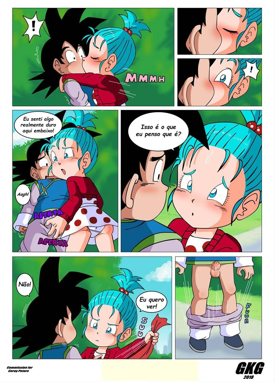 Cena Erótica Explícita: Goten e Bra na Mais Quente Aventura de Dragon Ball