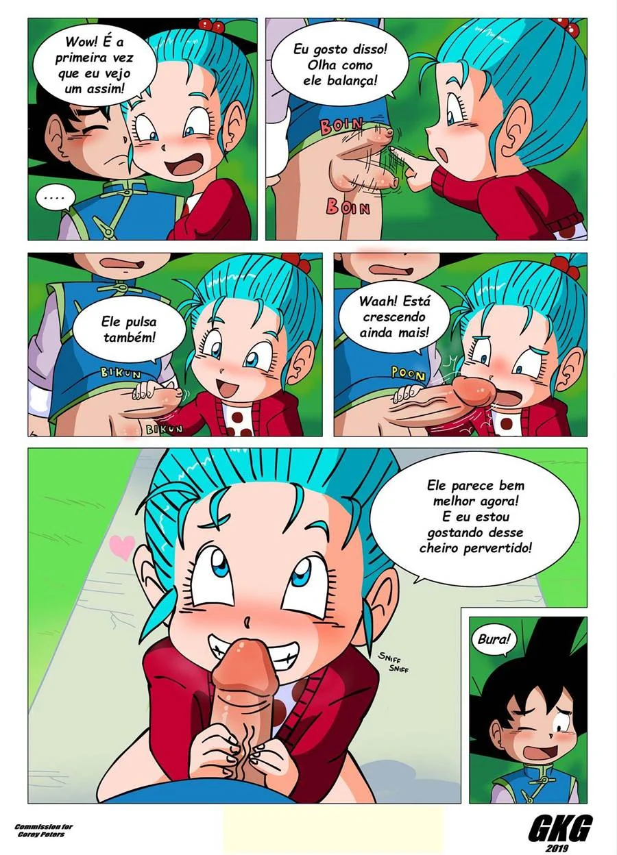 Cena Erótica Explícita: Goten e Bra na Mais Quente Aventura de Dragon Ball