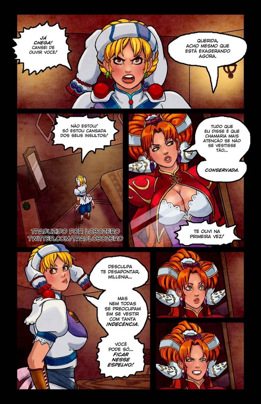 Hentai picante dos quadrinhos eróticos de Grandia II - Sexo explícito e putaria