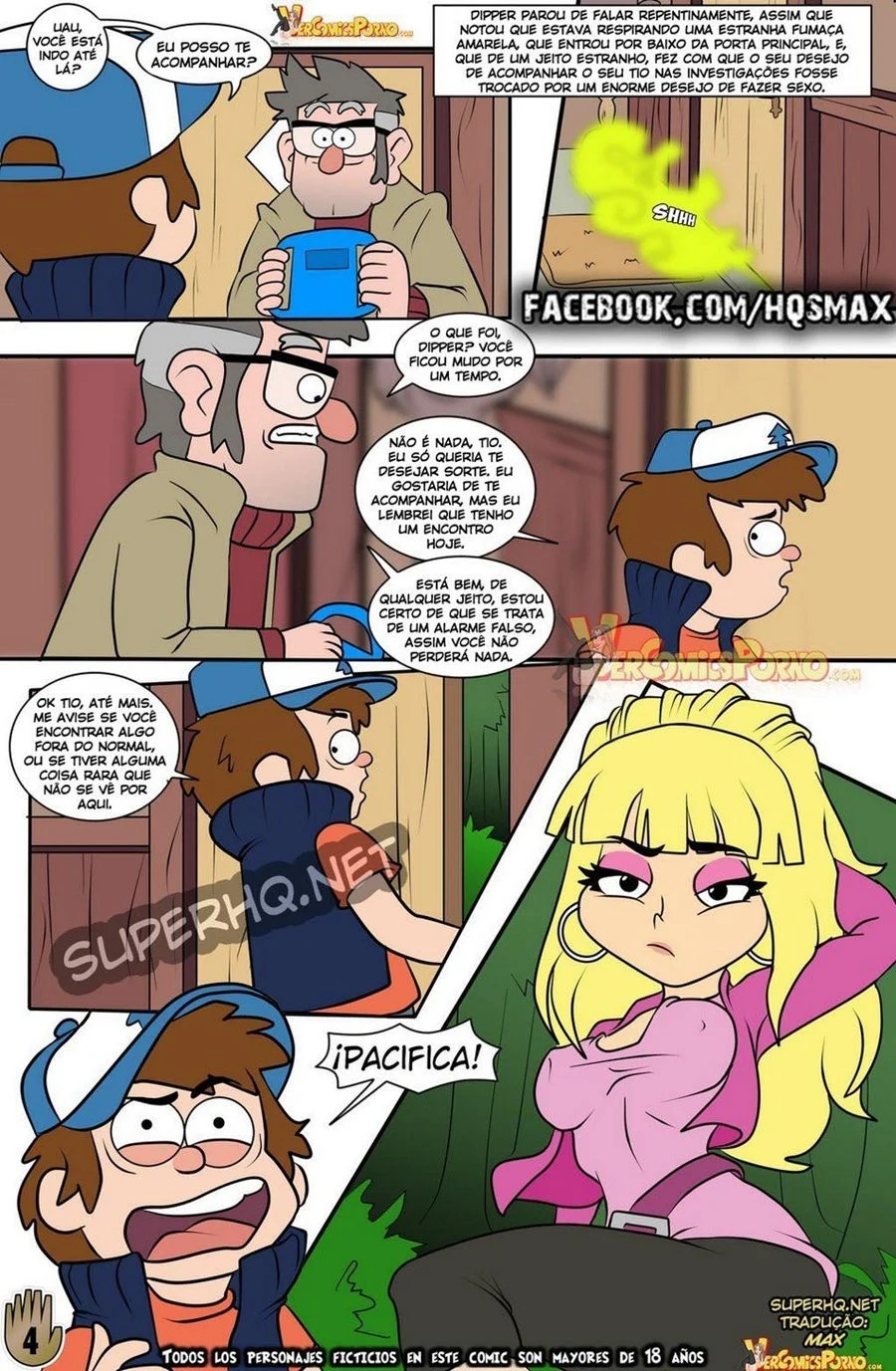 Gravity Falls Proibido: As Cenas Eróticas Secretas de Mabel e Dipper