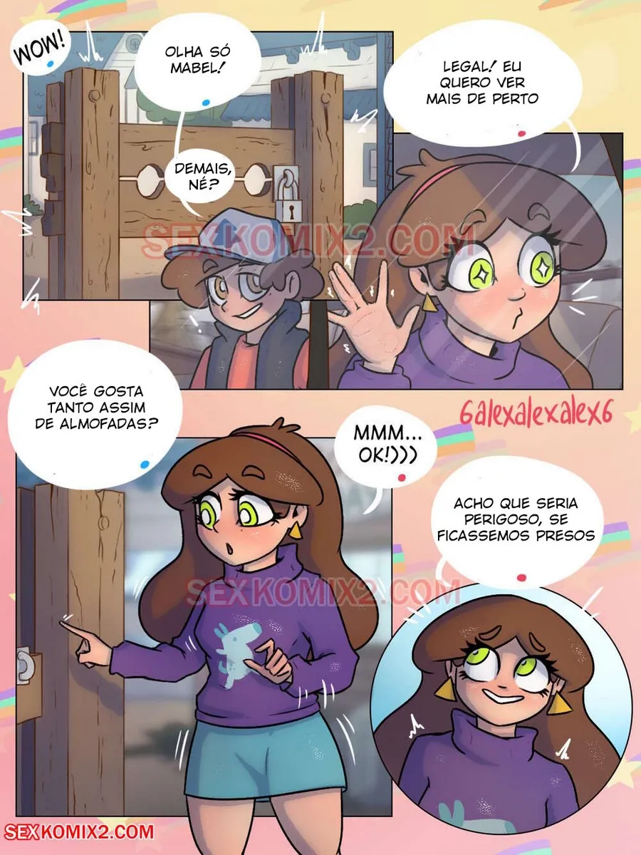 Diário Íntimo de Gravity Falls: Sonhos Eróticos Explícitos e Fetiches Proibidos