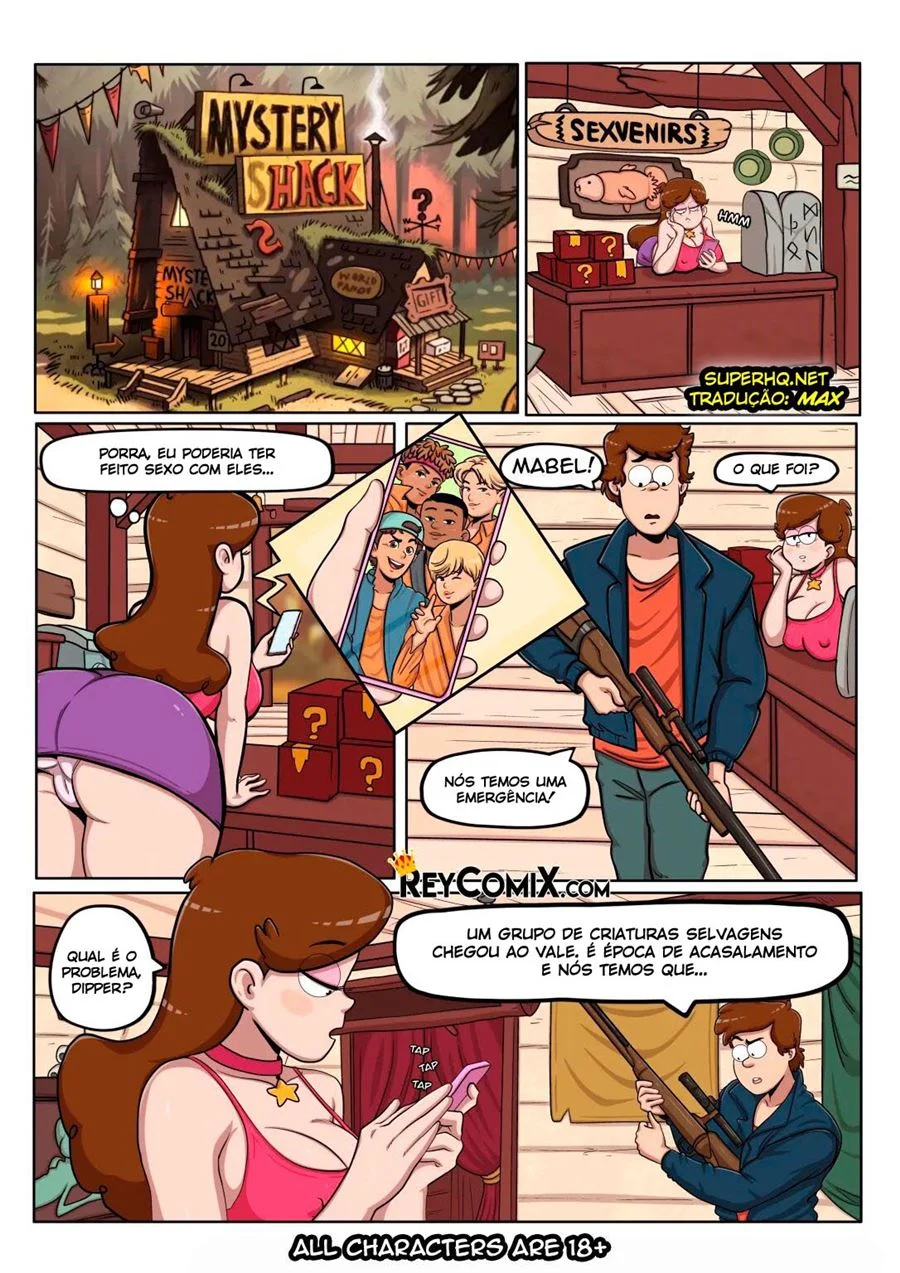 Revista Erótica do Vale da Gravidade: As Fantasias Explícitas de Mabel Revista Erótica do Vale da Gravidade: As Fantasias Explícitas de Mabel