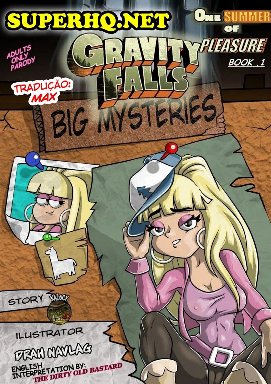 Diversão Quente em Gravity Falls: Hentai Explícito em Quadrinhos