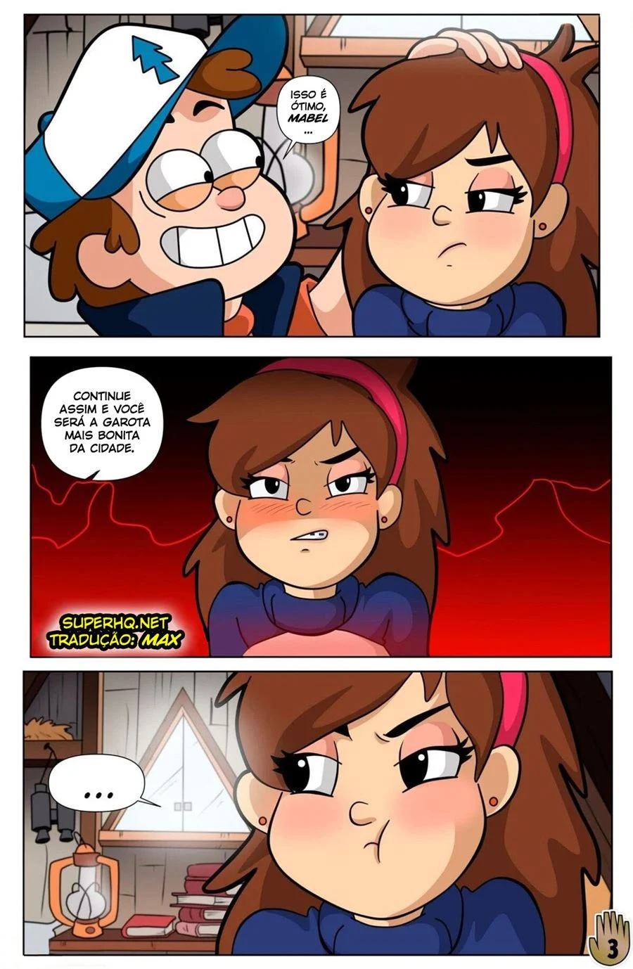 Uma Noite de Prazer com os Gêmeos em Gravity Falls Uma Noite de Prazer com os Gêmeos em Gravity Falls