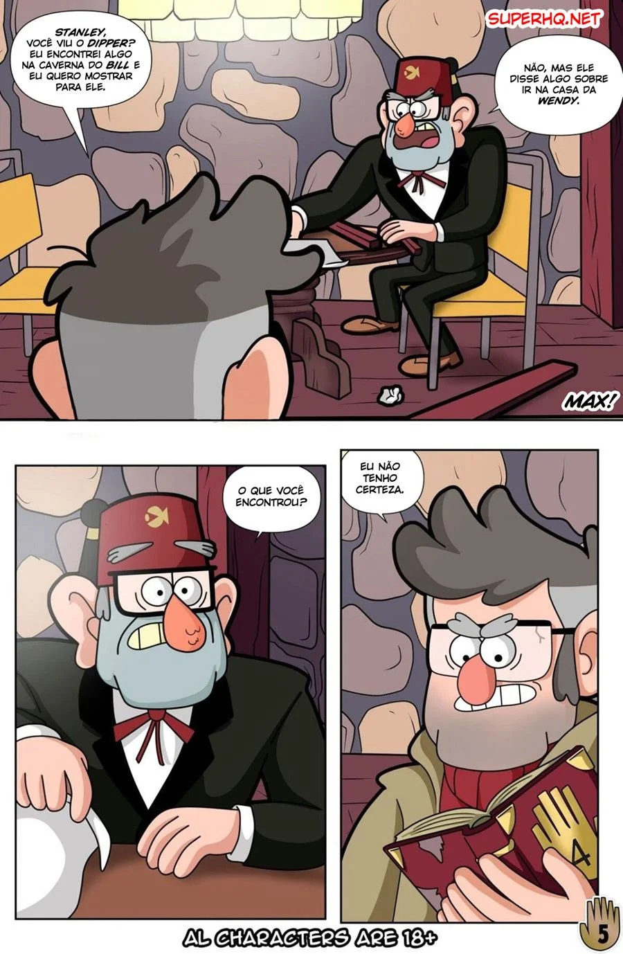 Uma Noite de Prazer com os Gêmeos em Gravity Falls Uma Noite de Prazer com os Gêmeos em Gravity Falls
