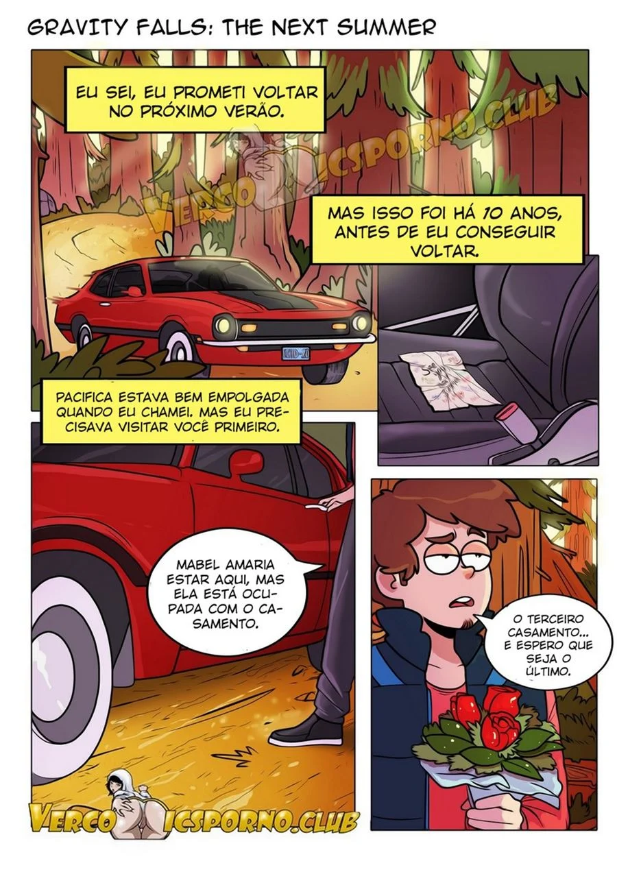 Sexo Explícito na Califórnia: As Aventuras Eróticas de Gravity Falls