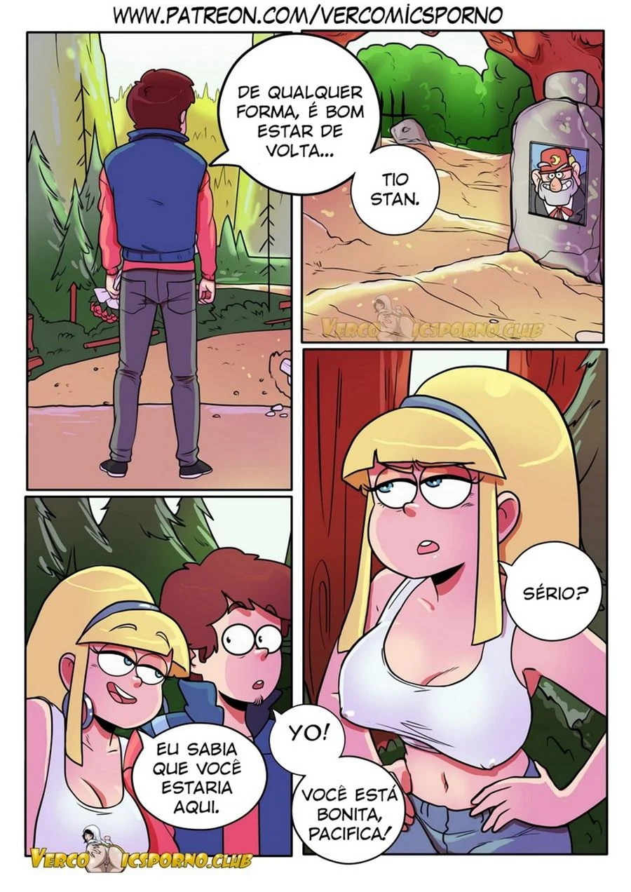 Sexo Explícito na Califórnia: As Aventuras Eróticas de Gravity Falls