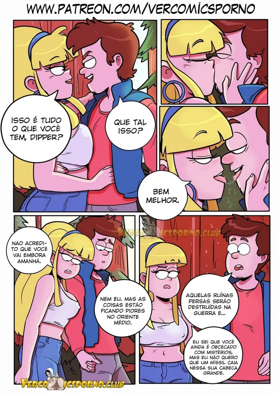 Sexo Explícito na Califórnia: As Aventuras Eróticas de Gravity Falls