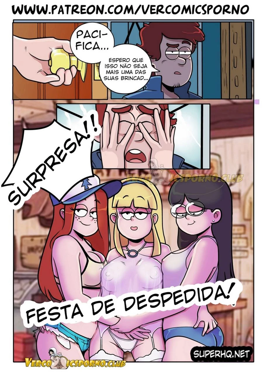 Sexo Explícito na Califórnia: As Aventuras Eróticas de Gravity Falls