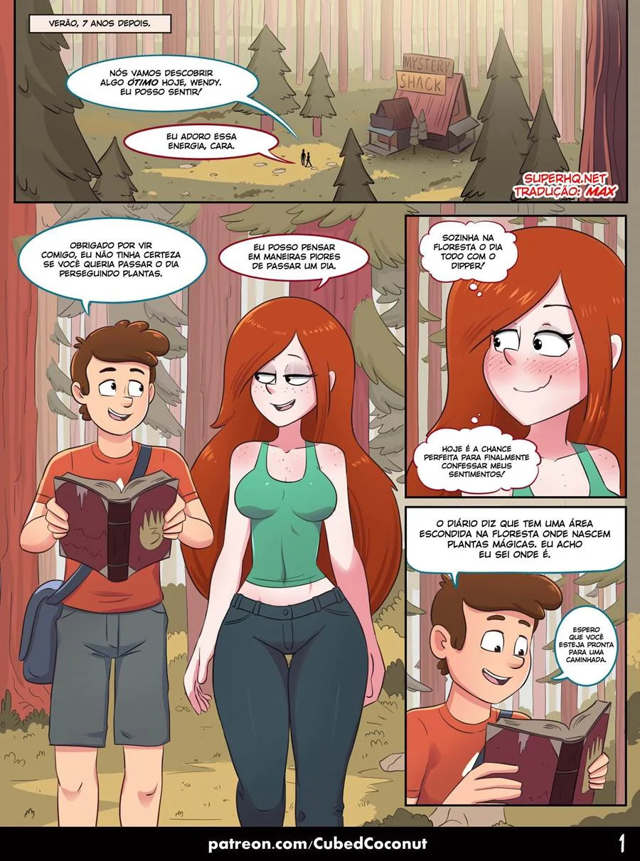 Confissões Proibidas de Wendy: Sexo Explícito nos Quadrinhos de Gravity Falls