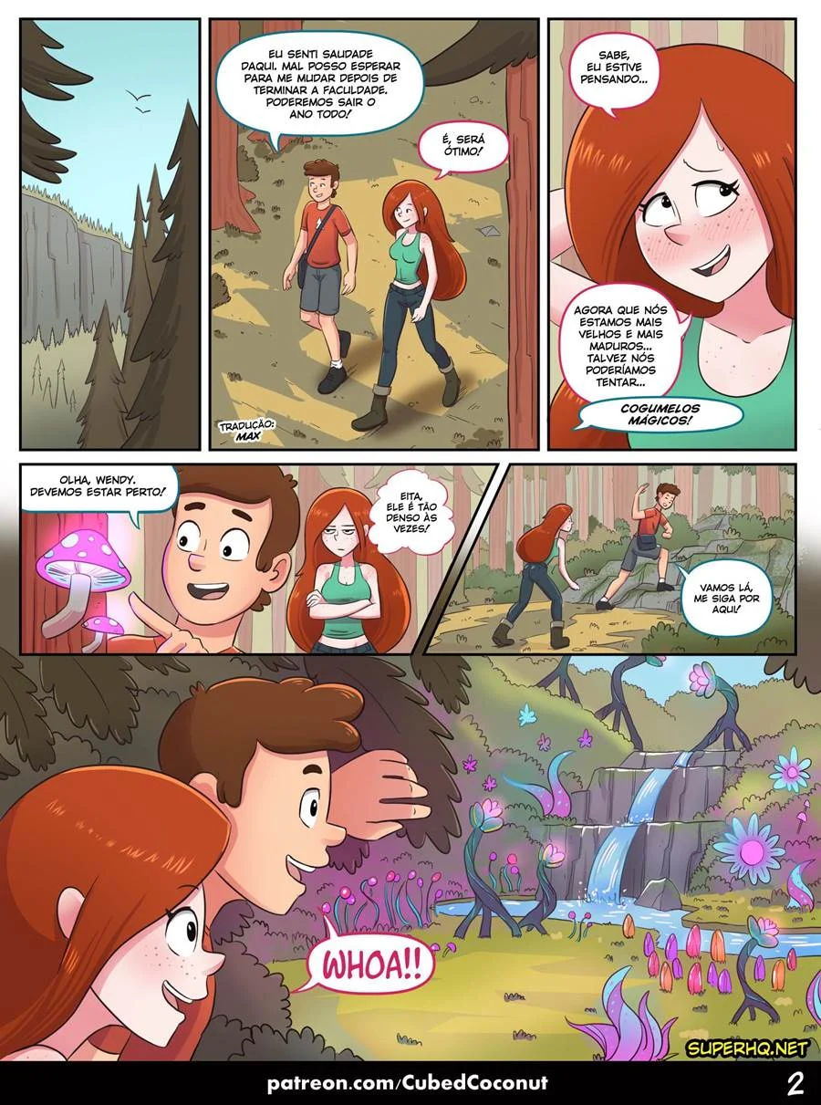 Confissões Proibidas de Wendy: Sexo Explícito nos Quadrinhos de Gravity Falls