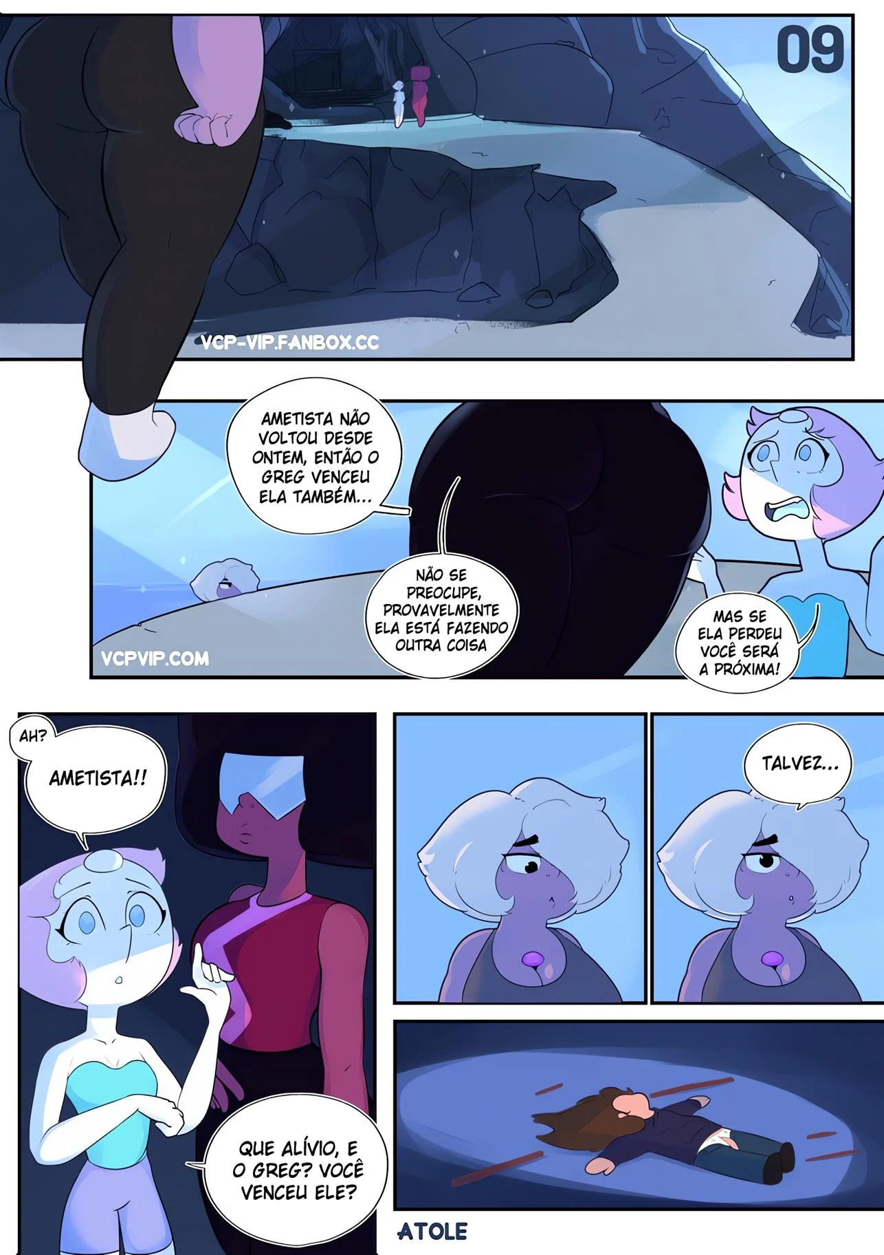 Greg Universe 2: As Gêmeas Insaciáveis – Uma Suruba Explícita em Quadrinhos