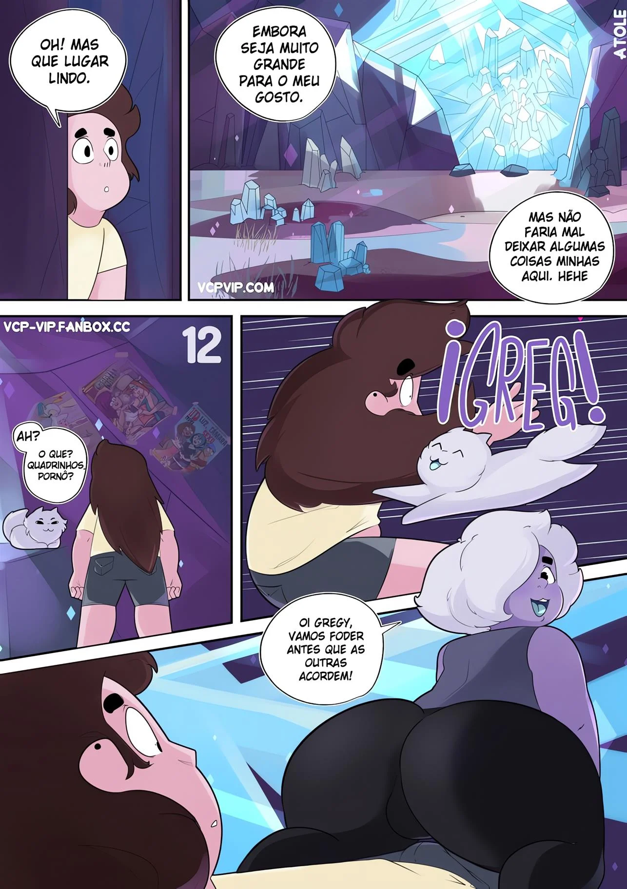 Greg Universe 2: As Gêmeas Insaciáveis – Uma Suruba Explícita em Quadrinhos Greg Universe 2: As Gêmeas Insaciáveis – Uma Suruba Explícita em Quadrinhos