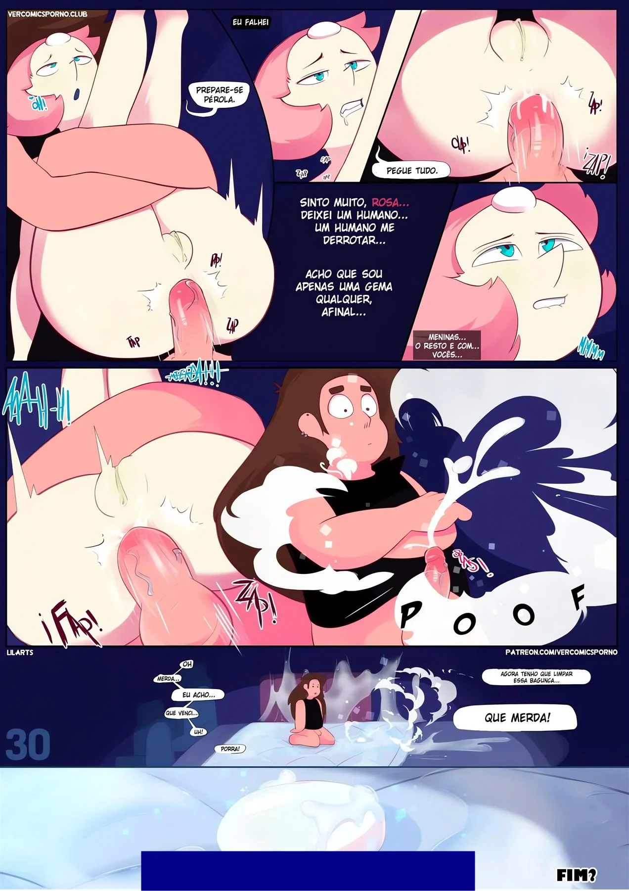 Greg Universe: Gêmeas Devassas Quentes - Quadrinhos de Sexo Explícito