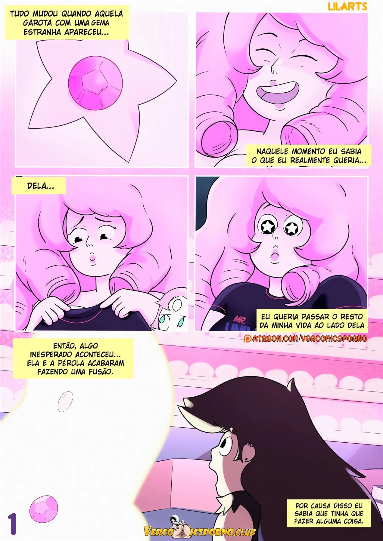 Greg Universe Quebrou a Jóia com Fúria Sexual - HQs Eróticas Explícitas